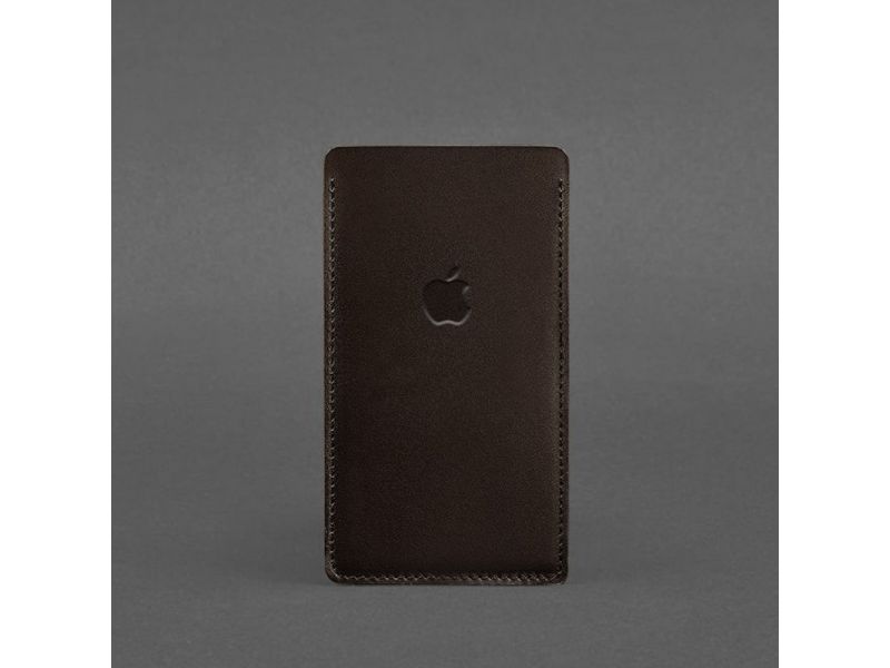 Кожаный чехол для iPhone 11 Темно-коричневый Краст, фото 3