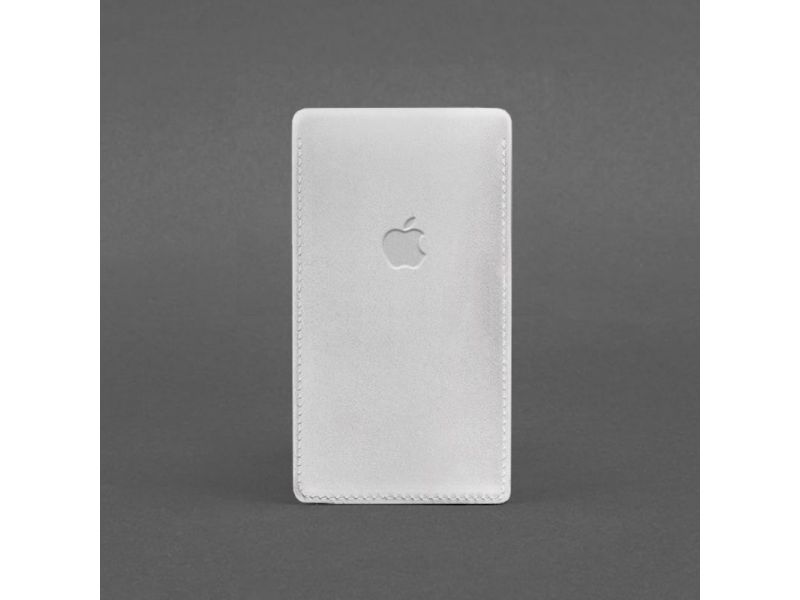 Кожаный чехол для iPhone 11 Белый, фото 3