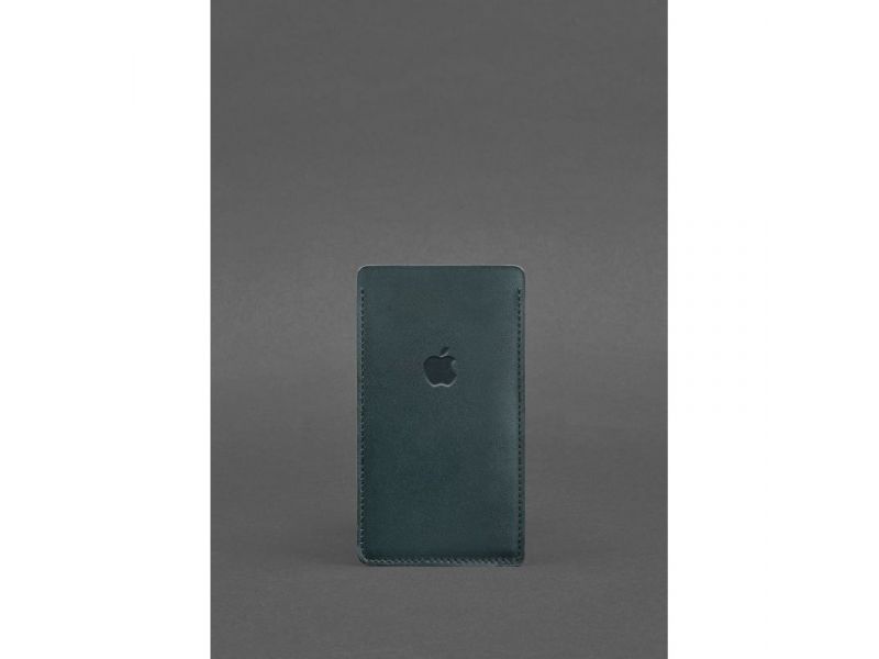 Кожаный чехол для iPhone 11 Зеленый Краст, фото 1