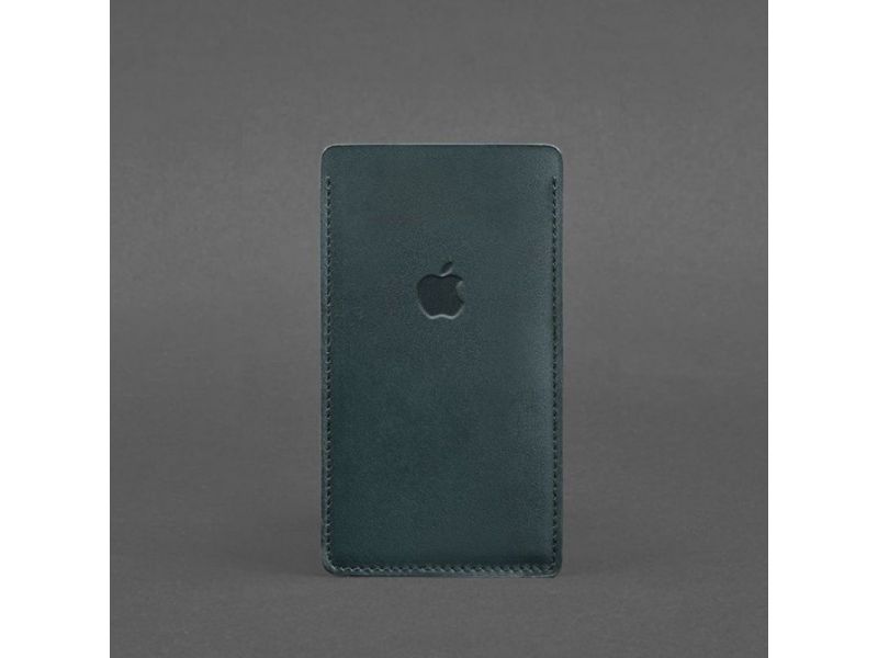 Кожаный чехол для iPhone 11 Зеленый Краст, фото 3