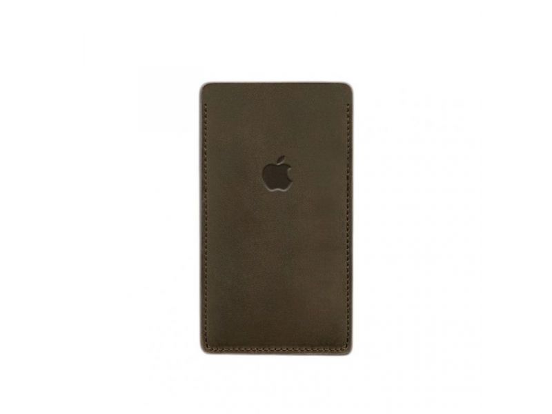 Кожаный чехол для iPhone 11 Темно-коричневый Crazy Horse, фото 4