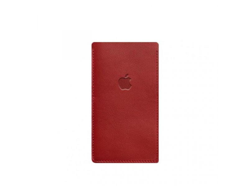 Кожаный чехол для iPhone 11 Красный, фото 4