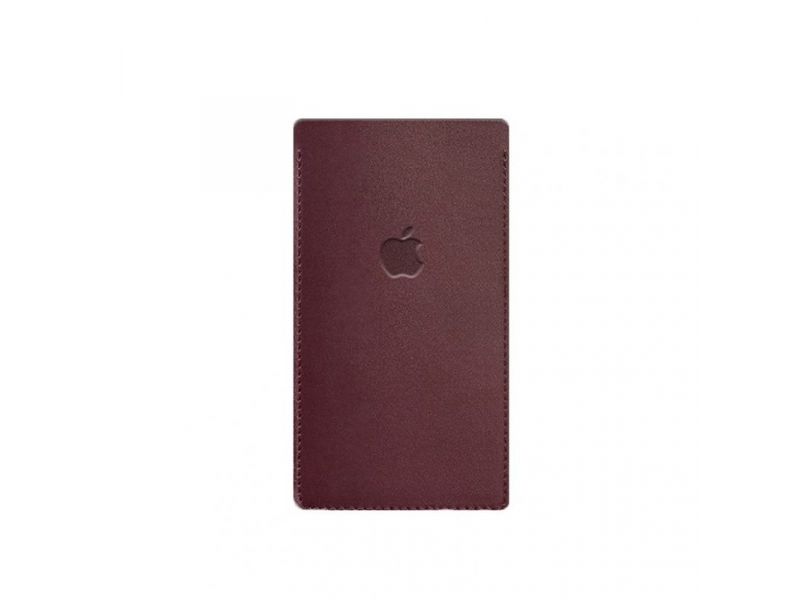 Кожаный чехол для iPhone 11 Бордовый, фото 4