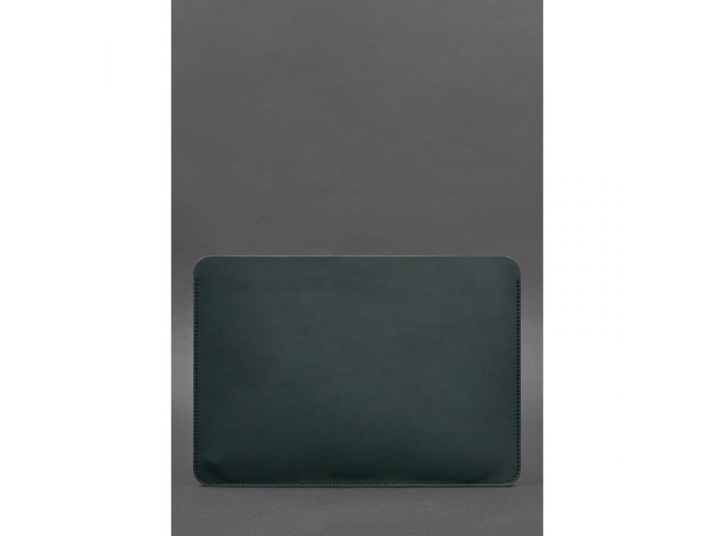 Чехол из натуральной кожи для MacBook 13 дюйм Зеленый Краст, фото 2
