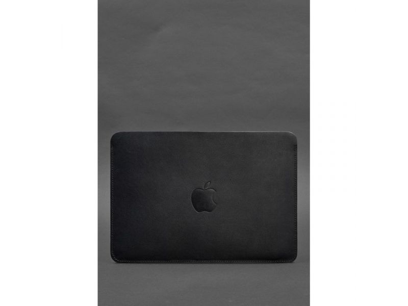 Чехол из натуральной кожи для MacBook 13 дюйм Синий Краст, фото 1