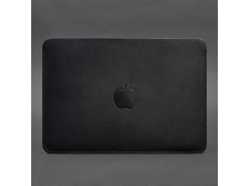 Чехол из натуральной кожи для MacBook 13 дюйм Синий Краст, фото 3