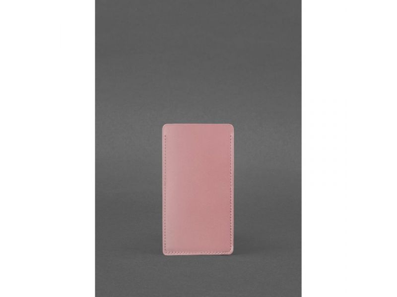 Кожаный чехол для iPhone 12 Розовый, фото 2