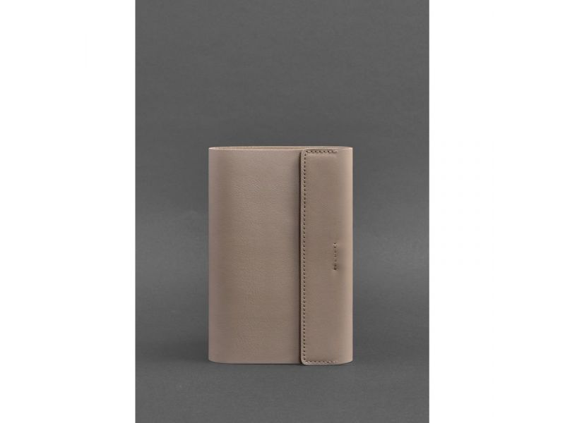 Кожаный блокнот софт-бук 7.0 светло-бежевый Краст, фото 1