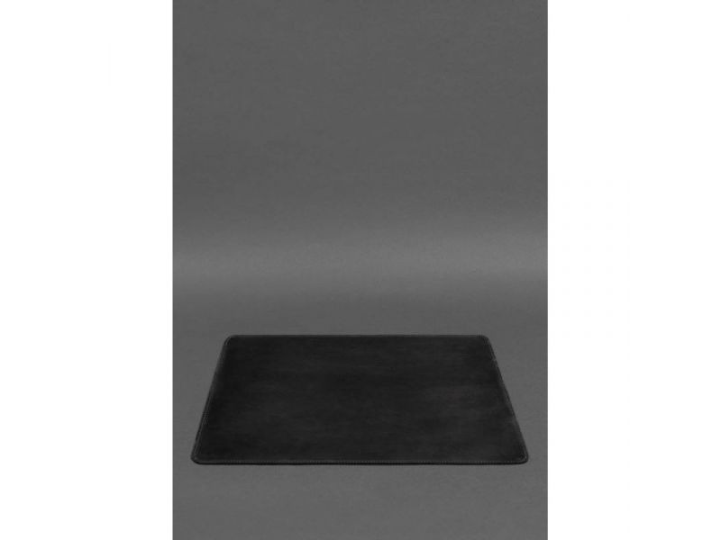 Набор для рабочего стола из натуральной кожи 1.0 черный Crazy Horse, фото 5