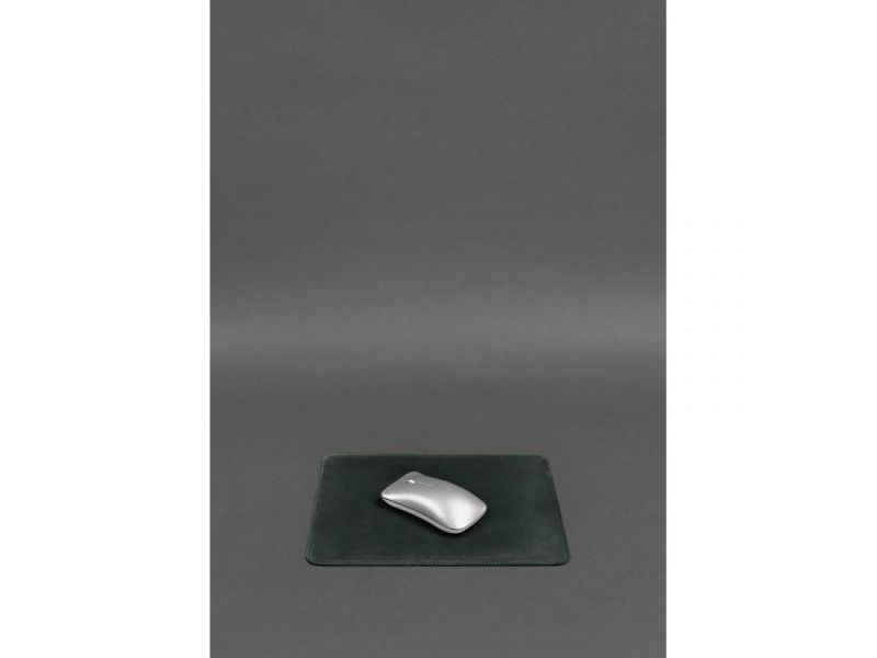 Набор для рабочего стола из натуральной кожи 1.0 зеленый Crazy Horse, фото 6