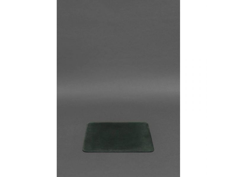 Набор для рабочего стола из натуральной кожи 1.0 зеленый Crazy Horse, фото 7