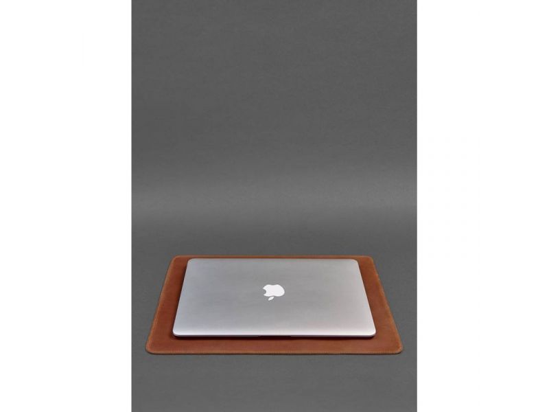 Настольный набор из натуральной кожи 1.0 светло-коричневый Crazy Horse, фото 4