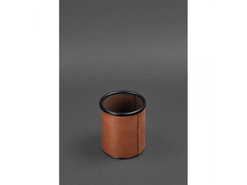 Настольный набор из натуральной кожи 1.0 светло-коричневый Crazy Horse, фото 9