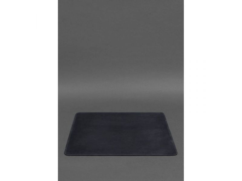 Настольный набор из натуральной кожи 1.0 синий Crazy Horse, фото 5