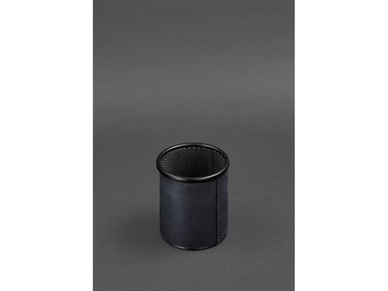 Настольный набор из натуральной кожи 1.0 синий Crazy Horse, фото 9