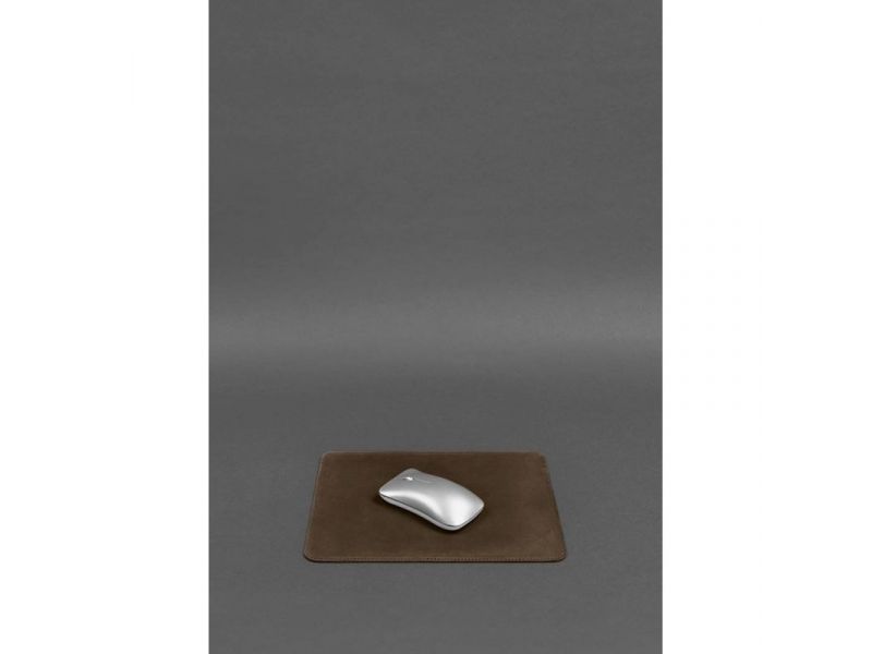 Набор для рабочего стола из натуральной кожи 1.0 темно-коричневый Crazy Horse, фото 6