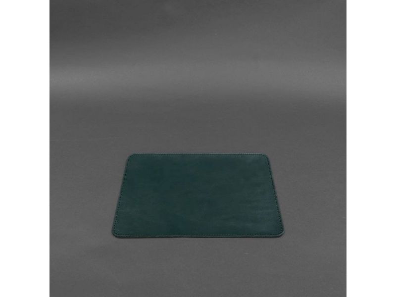 Коврик для мышки из натуральной кожи 1.0 зеленый краст, фото 3