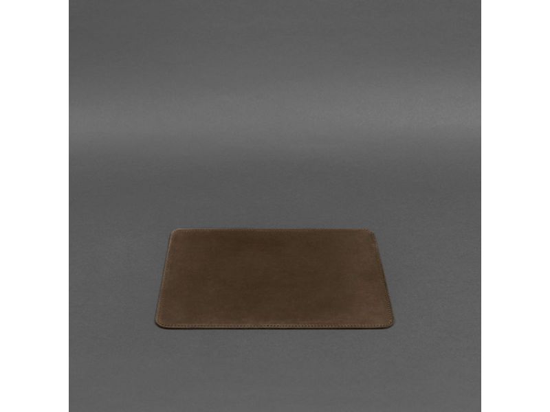 Коврик для мышки из натуральной кожи 1.0 темно-коричневый Crazy Horse, фото 5