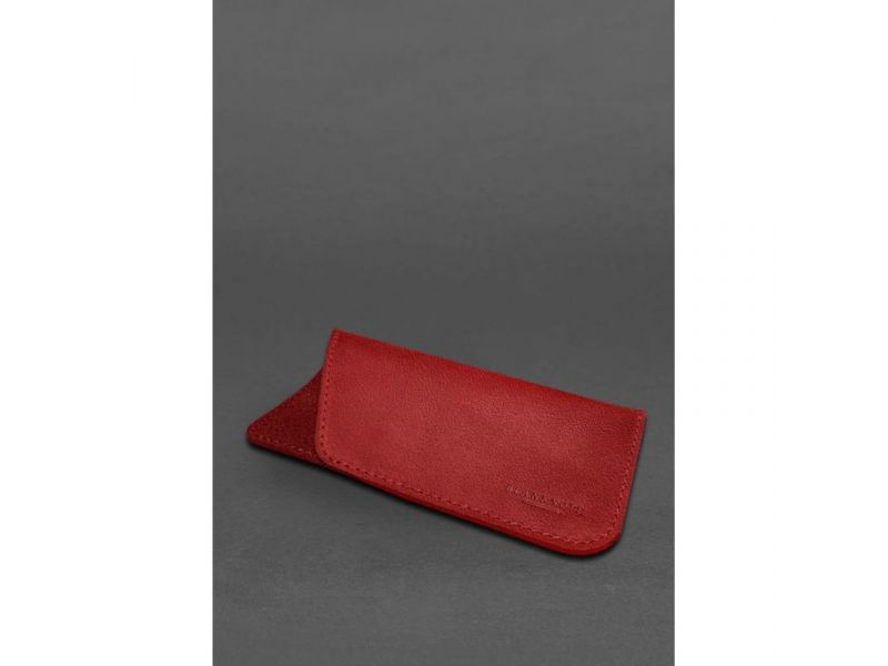 Кожаный чехол для очков Красный Краст, фото 3