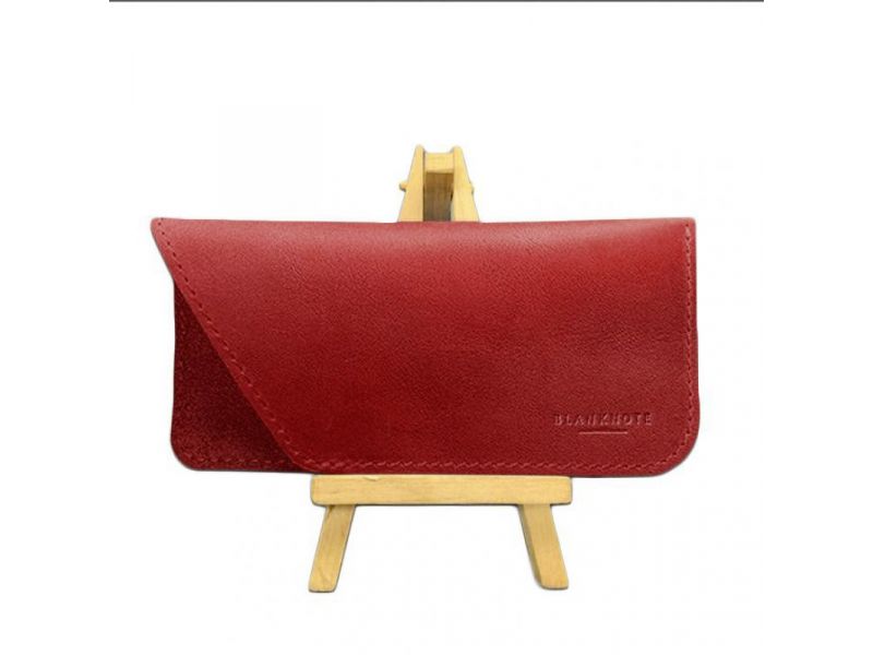 Кожаный чехол для очков Красный Краст, фото 5