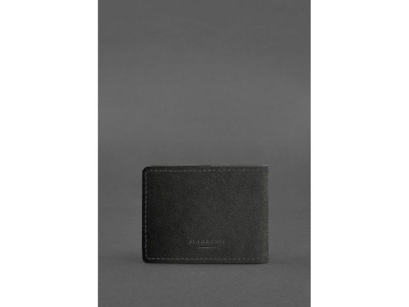 Кожаная обложка для удостоверения участника боевых действий (УБД) Черная, фото 4