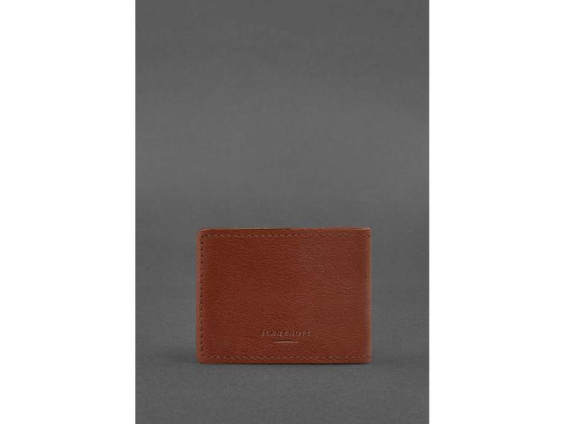 Кожаная обложка для удостоверения участника боевых действий (УБД) светло-коричневая, фото 3