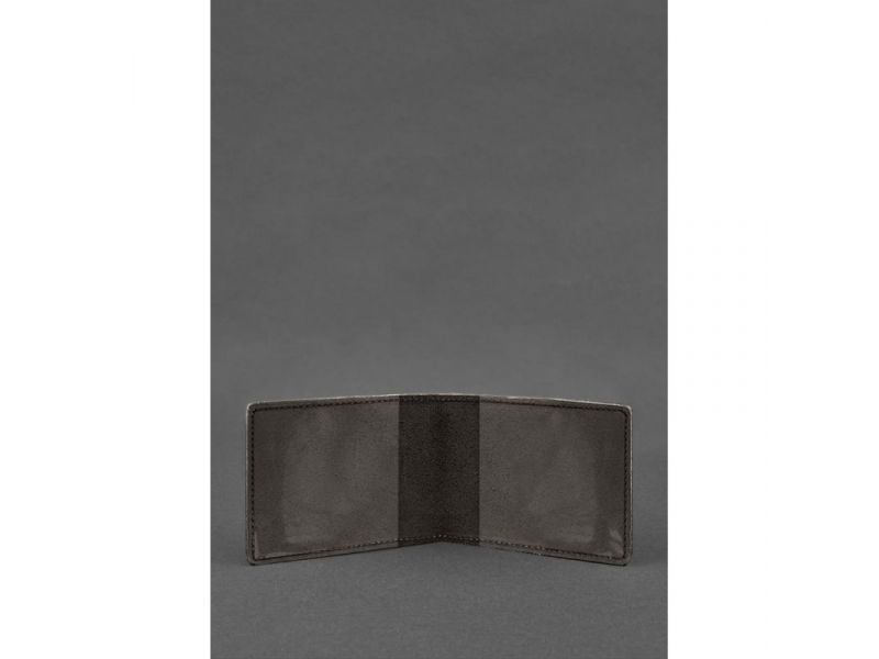 Кожаная обложка для разрешения на оружие темно-коричневая, фото 3