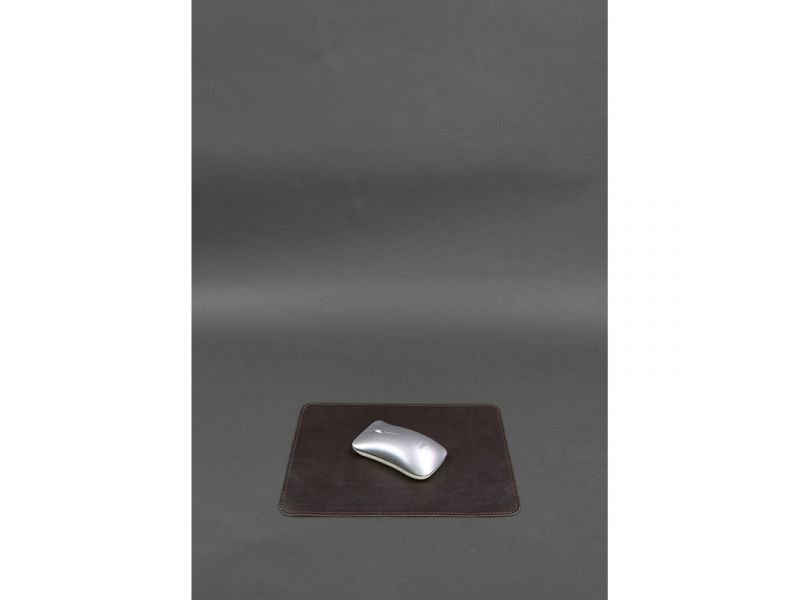 Набор для рабочего стола из натуральной кожи 1.0 темно-коричневый краст, фото 7