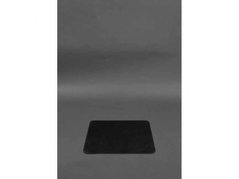 Набор для рабочего стола из натуральной кожи 1.0 черный краст, фото 7