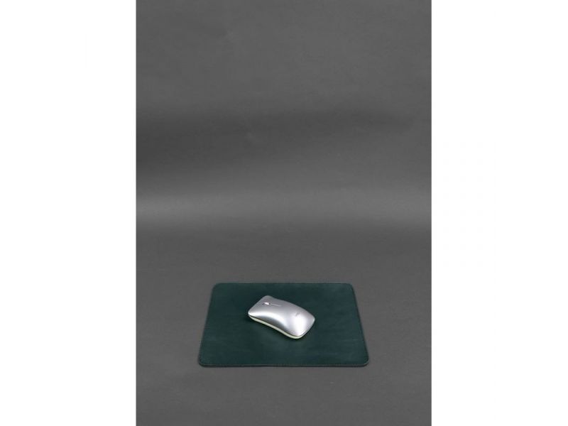 Набор для рабочего стола из натуральной кожи 1.0 зеленый краст, фото 6