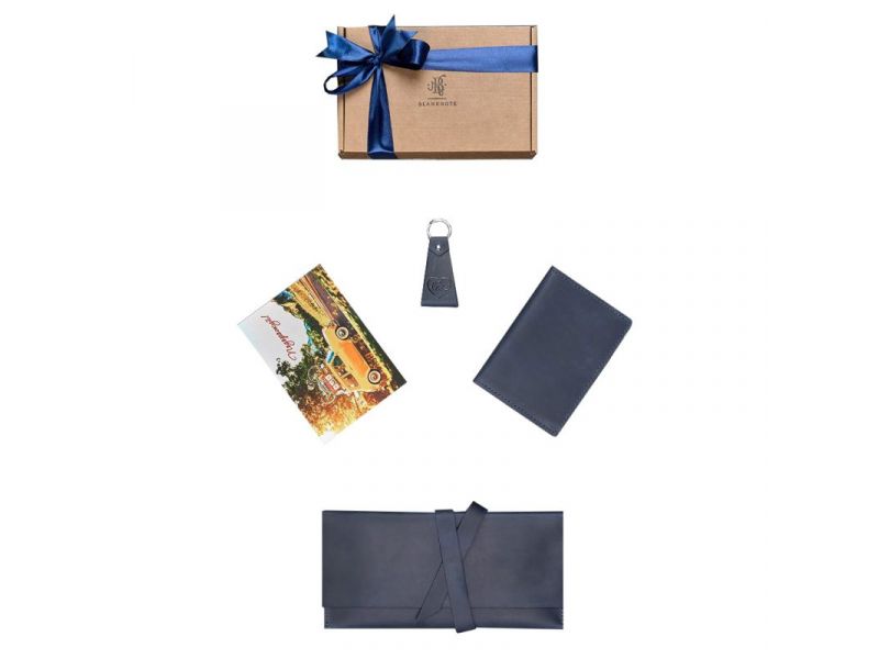 Набор кожаных аксессуаров для путешественника Касабланка, фото 4