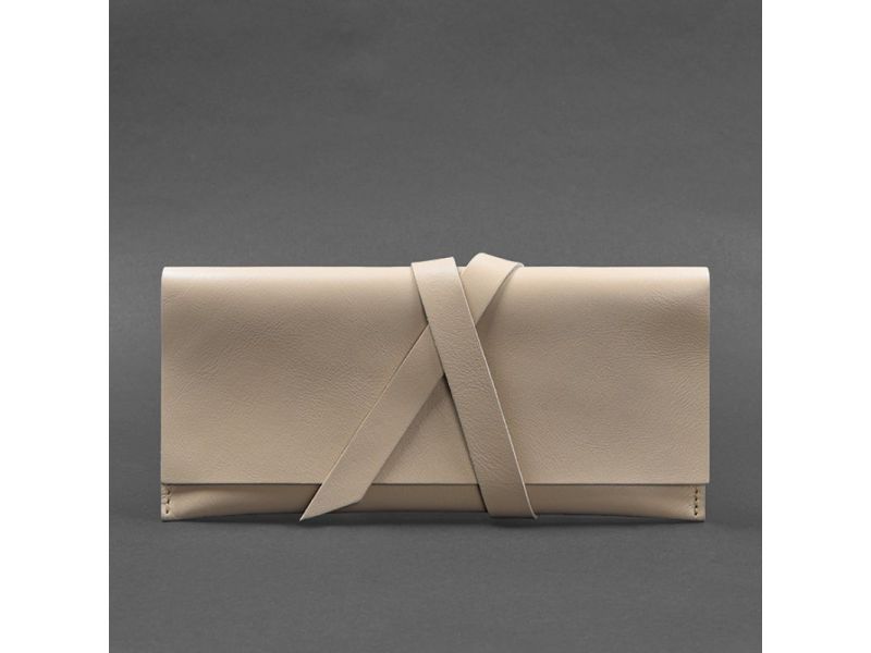 Кожаный женский тревел-кейс Voyager 1.0 светло-бежевый, фото 4