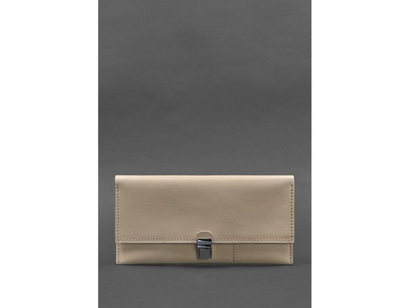 Кожаный женский тревел-кейс Journey 2.0 Светло-бежевый, фото 1