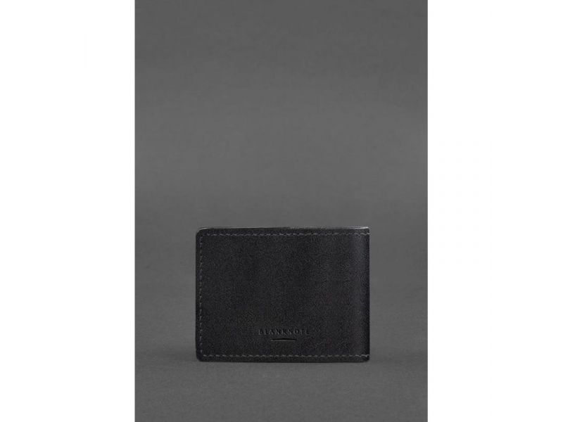 Универсальная кожаная обложка для удостоверения Черная, фото 4