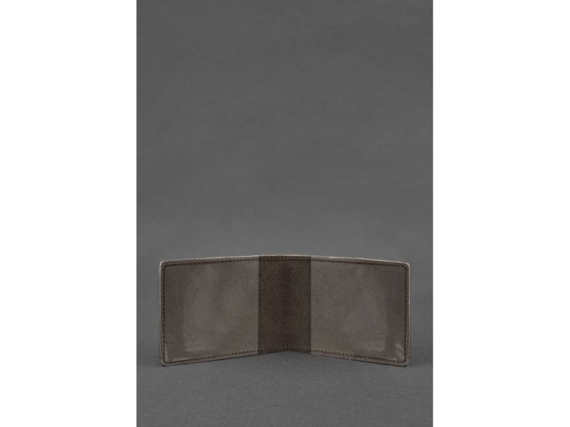 Кожаная обложка для разрешения на оружие темно-коричневый Crazy Horse, фото 2