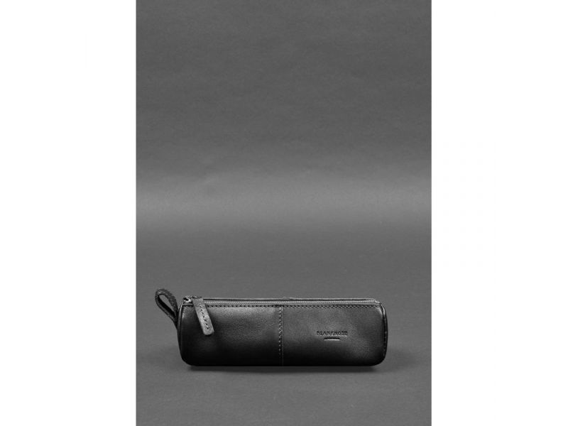 Кожаный пенал-несессер (футляр для очков) 4.0 Черный, фото 1