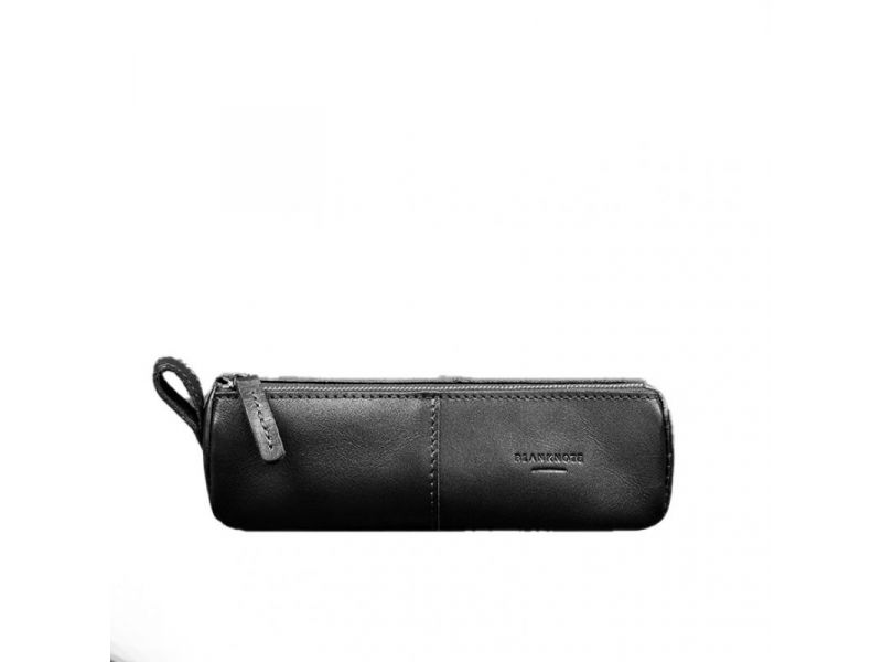 Кожаный пенал-несессер (футляр для очков) 4.0 Черный, фото 7