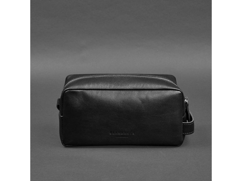 Кожаная косметичка-несессер 6.0 черный, фото 6