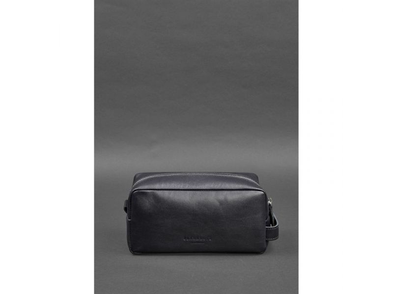 Кожаная косметичка-несессер 6.0 темно-синий, фото 1