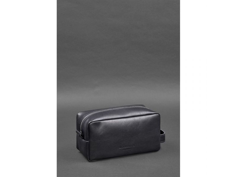 Кожаная косметичка-несессер 6.0 темно-синий, фото 3