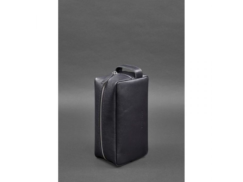 Кожаная косметичка-несессер 6.0 темно-синий, фото 4