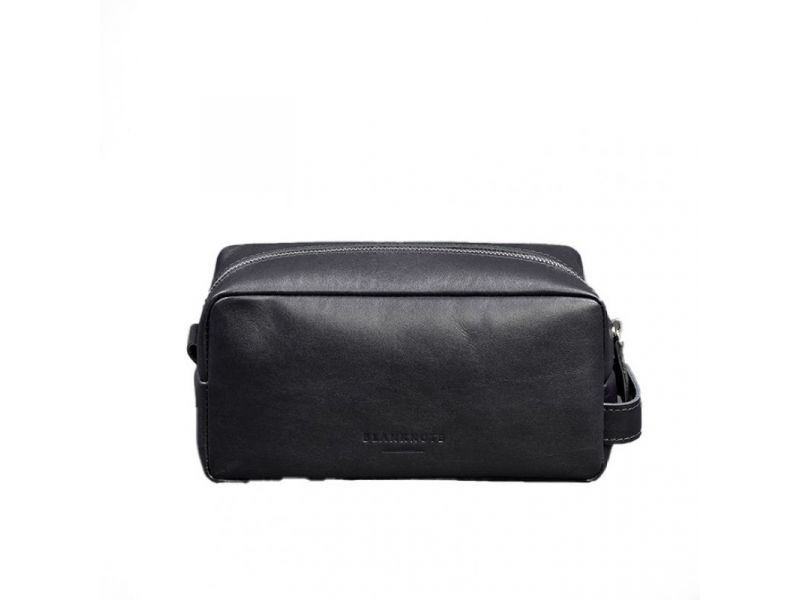 Кожаная косметичка-несессер 6.0 темно-синий, фото 7