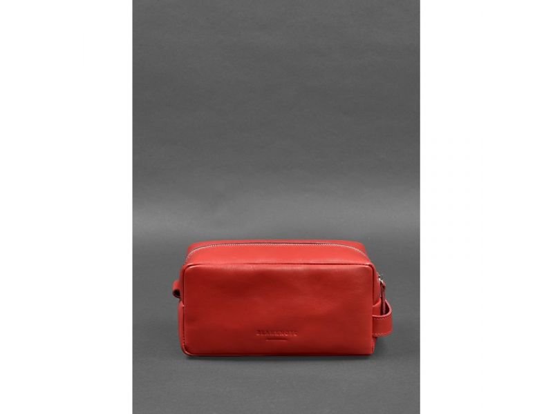 Кожаная косметичка-несессер 6.0 красный, фото 1