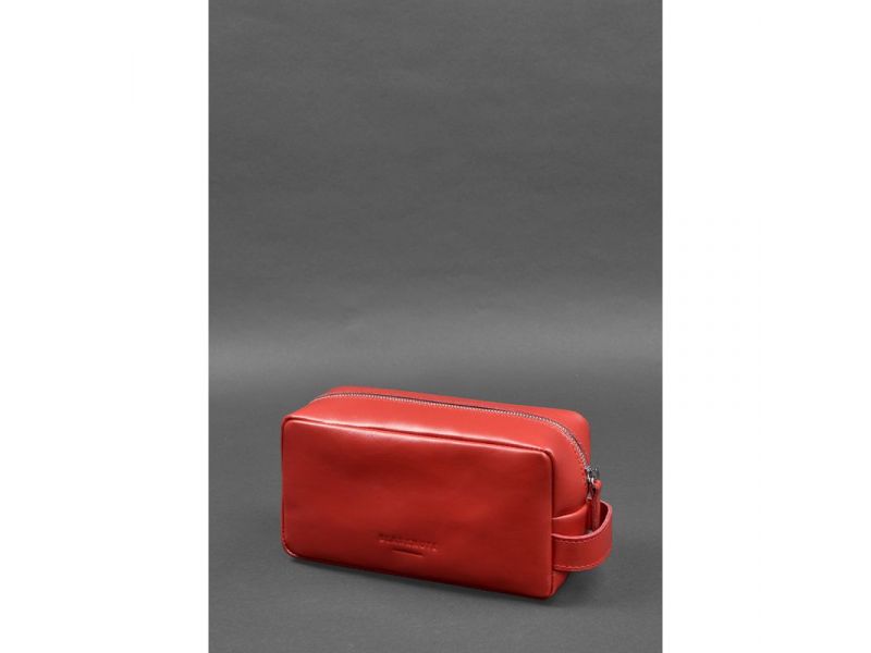 Кожаная косметичка-несессер 6.0 красный, фото 2