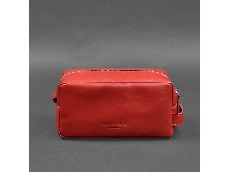 Кожаная косметичка-несессер 6.0 красный, фото 6