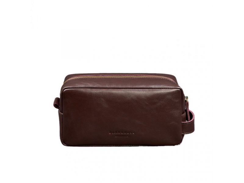 Кожаная косметичка-несессер 6.0 бордовый, фото 7