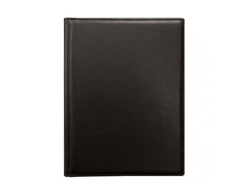 Кожаная папка для документов на подпись темно-коричневая, фото 5