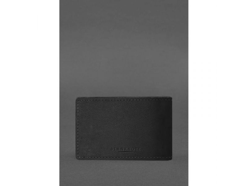 Кожаная обложка на удостоверение Государственной налоговой службы Черная, фото 3