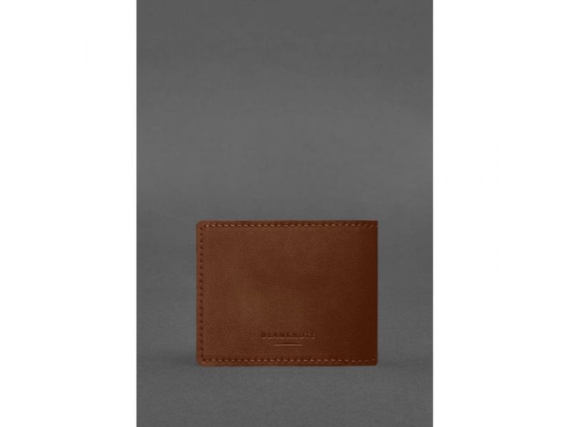 Кожаная обложка для удостоверения журналиста светло-коричневая, фото 3