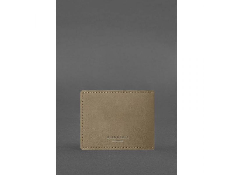 Кожаная обложка для удостоверения журналиста светло-бежевая, фото 3